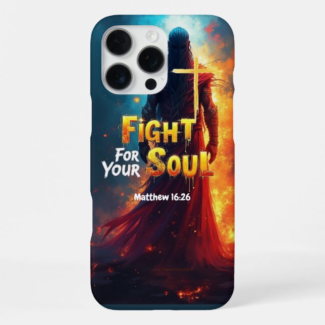 Fight iPhone Case (Back)