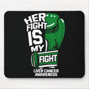 Fight Is Fight Liver Cancer Awareness Primary Mouse Pad