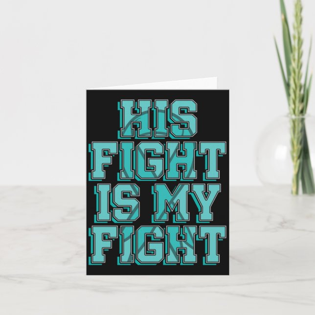 Fight Is Fight Ptsd Traumatic Psychological Trauma Card (Front)