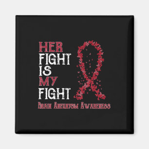 Fight Is My Fight Brain Aneurysm Awareness Magnet