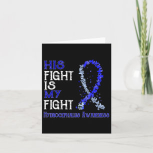 Fight Is My Fight Hydrocephalus Awareness Card