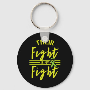 Fight Is My Fight Kidney Disease Awareness 1  Key Ring