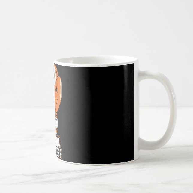 Fight Is My Fight Leukaemia Awareness  Coffee Mug (Right)