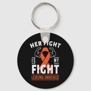 Fight Is My Fight Leukaemia Cancer Awareness Month Key Ring