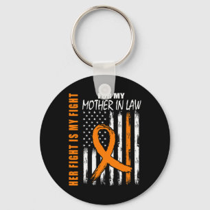 Fight Is My Fight Mother In Law Leukaemia Awarenes Key Ring