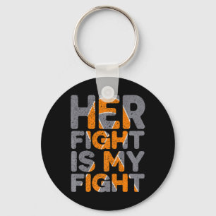 Fight Is My Fight Multiple Sclerosis Support  Key Ring