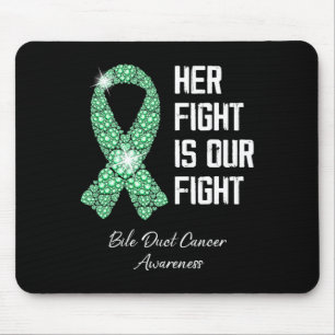 Fight Is Our Fight Bile Duct Cancer Awareness Mont Mouse Pad