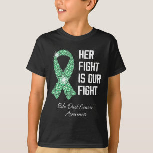 Fight Is Our Fight Bile Duct Cancer Awareness Mont T-Shirt