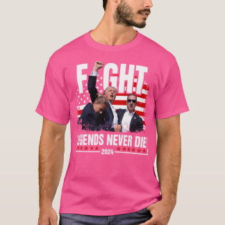 Fight Legends Never Die President T-Shirt