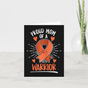 Fight Leukaemia Design for a Mum of a Warrior Card