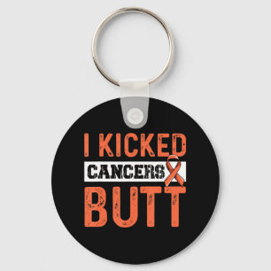 Fight Leukaemia Quote for a Blood Cancer Survivor Key Ring