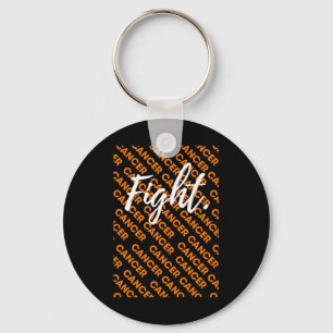 fight leukaemia together blood cancer awareness key ring