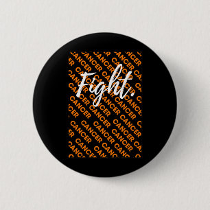 fight leukemia together blood cancer awareness  6 cm round badge