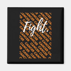 fight leukemia together blood cancer awareness  magnet