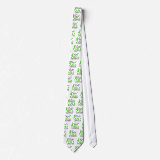 Fight Like a Champion Lymphoma Tie (Front)