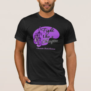 Fight Like a Champion Pancreatic Cancer T-Shirt