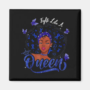 Fight Like A Queen Ataxia Awareness T-Shirt143 Magnet