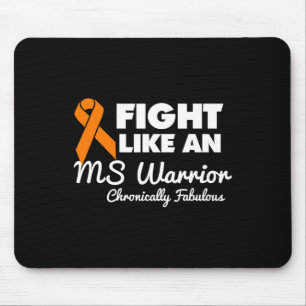 Fight Like An Ms Warrior Awareness Multiple Sclero Mouse Pad