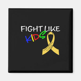 Fight Like Kids Childhood Cancer Awareness Month G Magnet