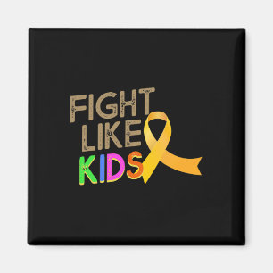Fight Like Kids Childhood Cancer Awareness Month Y Magnet