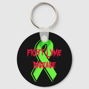 FIGHT LYME DISEASE 2 KEY RING