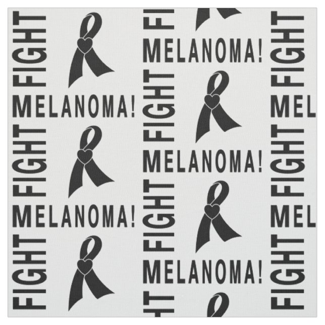 Fight Melanoma Fabric (Swatch)