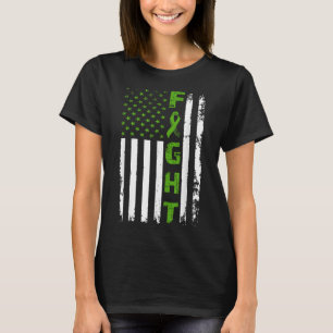 Fight Mental Health American Flag Awareness Surviv T-Shirt
