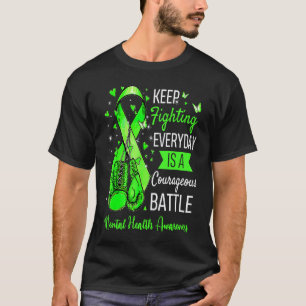 Fight Mental Health Awareness Support Survivor T-Shirt