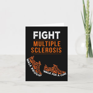 Fight Multiple Sclerosis Ms Awareness Warrior Ribb Card