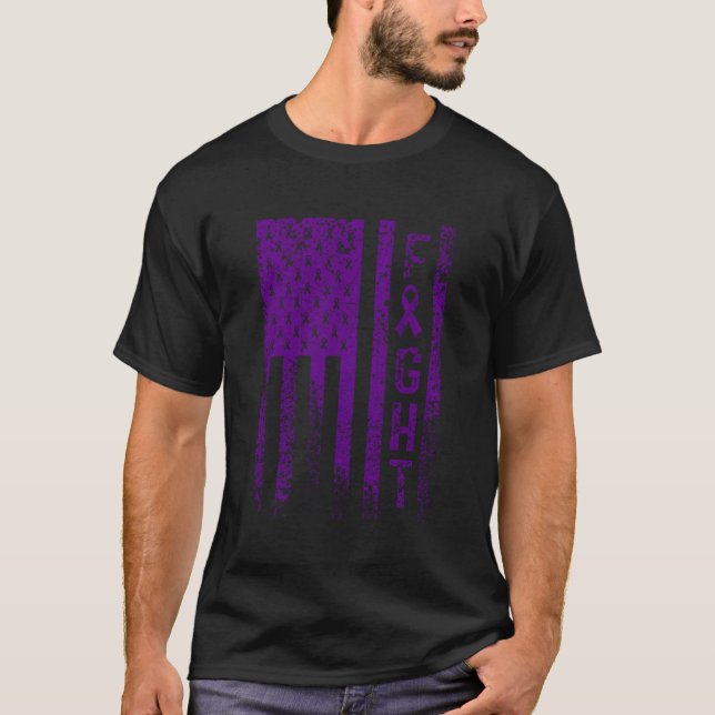 Fight Multiple System Atrophy Awareness T-Shirt (Front)