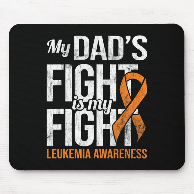 Fight My Fight Leukaemia Awareness Leukaemia Cance Mouse Pad (Front)
