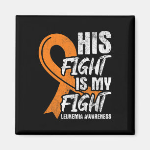 Fight My Fight Leukaemia Awareness Ribbon Leukaemi Magnet