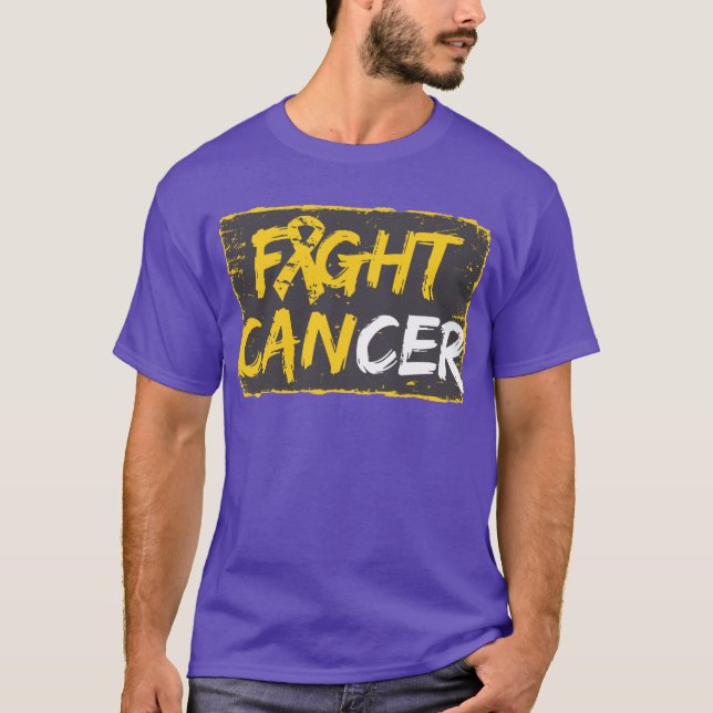 Fight Neuroblastoma Cancer T-Shirt (Front)