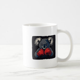 Fight Night With Koala Bear In Gloves Costume Coffee Mug