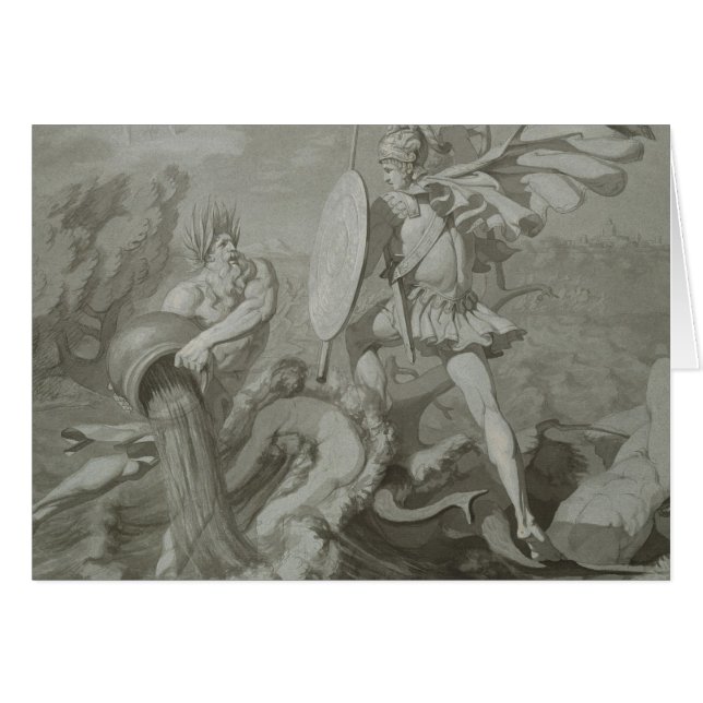 Fight of Achilles with the River Scamander (Front Horizontal)