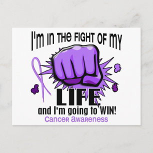 Fight Of My Life 2 Cancer Postcard
