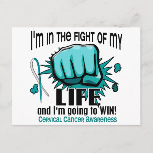 Fight Of My Life 2 Cervical Cancer Postcard