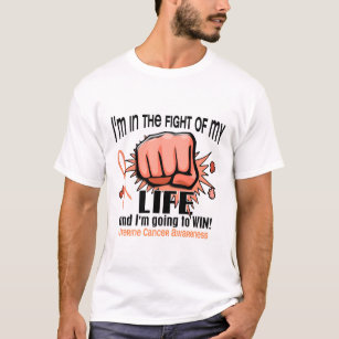 Fight Of My Life 2 Uterine Cancer T-Shirt