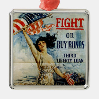 Fight or Buy Bonds Metal Tree Decoration