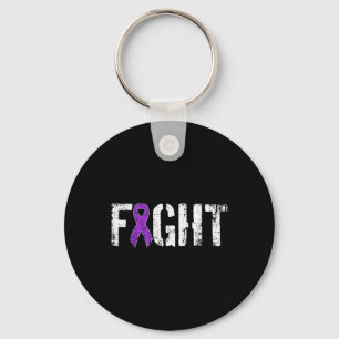 Fight Pancreatic Cancer Military Style Awareness Key Ring