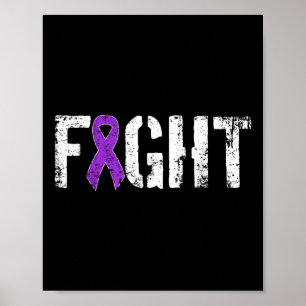 Fight Pancreatic Cancer - Military Style Awareness Poster