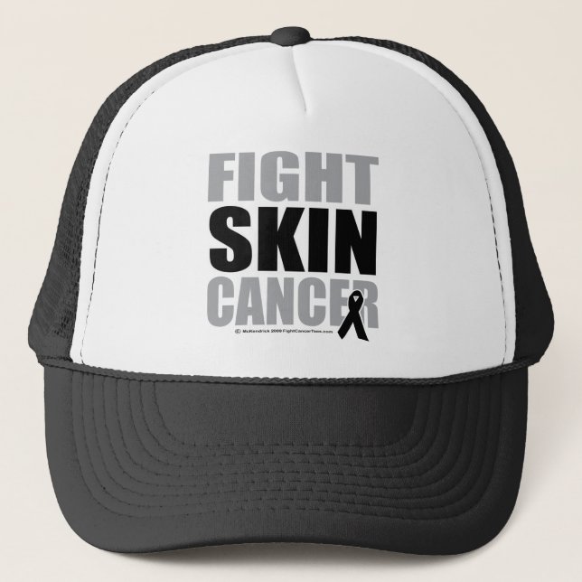 Fight Skin Cancer Trucker Hat (Front)