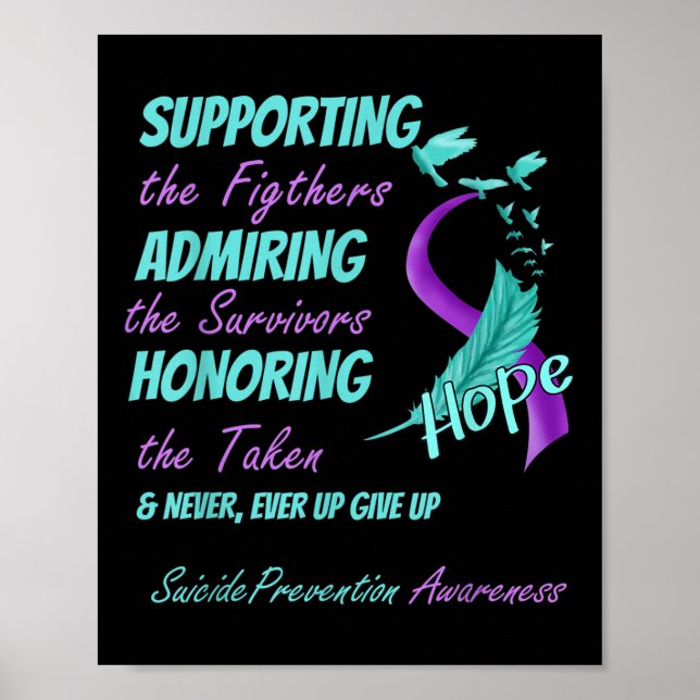 Fight Suicide Awareness Prevention You _5  Poster (Front)
