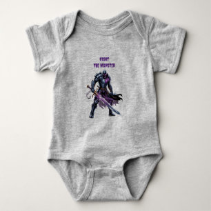 Fight the monster baby bodysuit