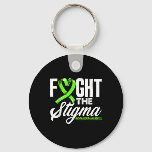 Fight The Stigma Mental Health Awareness _1  Key Ring