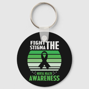 Fight The Stigma Mental Health Awareness Month Key Ring