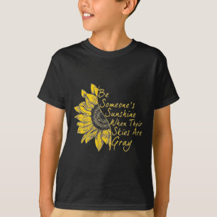Fight The Stigma  Mental Health Awareness sunflowe T-Shirt