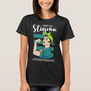 Fight The Stigma Mind Stability Awareness  T-Shirt