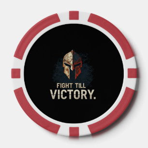 Fight Till Victory Poker Chips