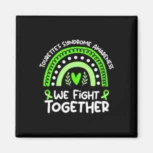 Fight Together Awareness Month Tourette's Syndrome Magnet